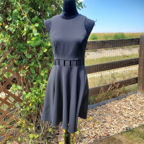 AMANDA UPRICHARD Elegant Black Sleeveless Dress Women's Size Small NWOT - Picture 7 of 16